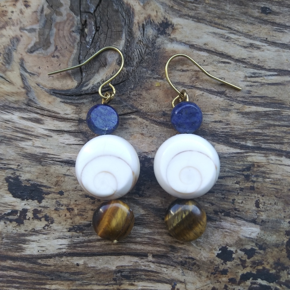 'Courageous' Opercule Earrings